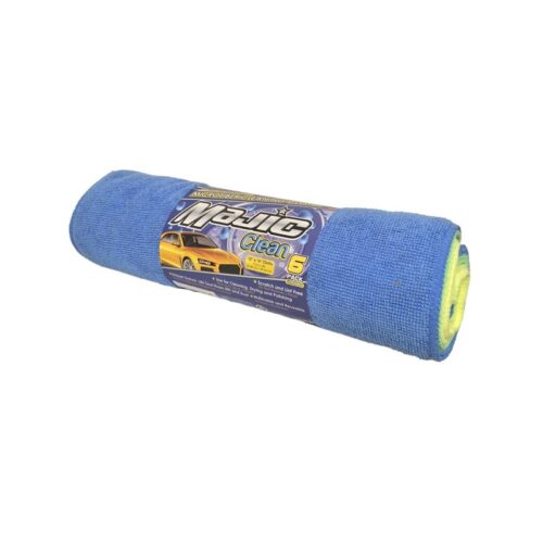 Majic 6PC Microfiber Cleaning Cloths