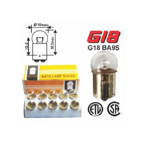 IG Tuning G18-67 BA9S 12V10W Auto Bulb 10 PCS