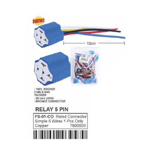 IG Tuning Relay Connector 5 Pin 1 Pc