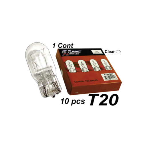 IG Tuning Single Contac T20 Clear Glass Bulb 10 Pcs