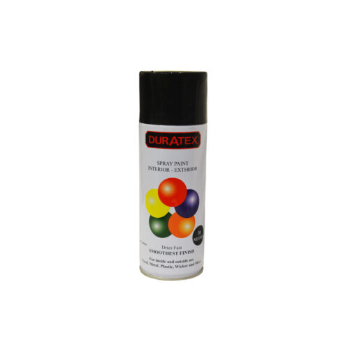Duratex Spray Paint Gloss Black