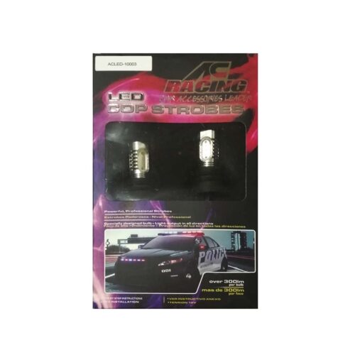 AC Racing High Power Strobe Red/Red