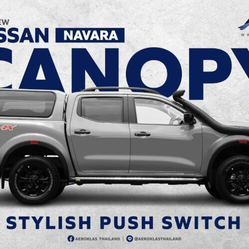 Aeroklas Stylish Canopy – Nissan Navara 2021