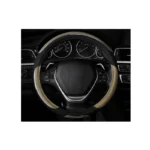 Steering Wheel Cover Swissdrive Snake Biege/Black - Image 3