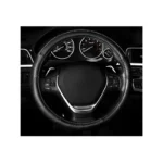 Steering Wheel Cover Swissdrive Black/Silver - Image 3