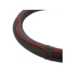 Medium Centauro Black Red Line Swissdrive Steering Wheel Cover - Image 2