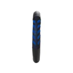 Medium Arrow Grip Black-Blue Grip-Blue Stitch Swissdrive Steering Wheel Cover - Image 2