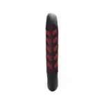 Medium Arrow Grip Black-Red Grip-Red Stitch Swissdrive Steering Wheel Cover - Image 2