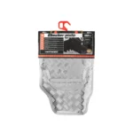 Metallic Silver 4Pc Swissdrive Rubber Mat