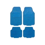 Metallic Blue 4Pc Swissdrive Rubber Mat