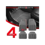 Grey 4Pc Continental Swissdrive Rubber Mat - Image 2