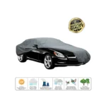 Premium Car Cover Swissdrive Pvc "M" Grey - Image 2