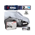 Premium Car Cover Swissdrive Pvc "S" Grey - Image 3