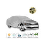 Premium Car Cover Swissdrive Pvc "Xl" Grey - Image 2