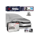 Premium Car Cover Swissdrive Pvc "Xl" Grey - Image 3