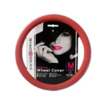 Red Bling Bling 37-39Cm Swissdrive Steering Wheel Cover