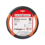 Orange Sport Grip 37-39Cm Swissdrive Steering Wheel Cover