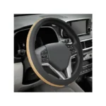Medium Girly Gold Diamonds Bling Swissdrive Steering Wheel Cover - Image 3