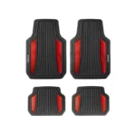 Red 4Pcs Hornet Pvc Swissdrive Rubber Mat - Image 2