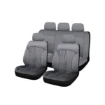 Swissdrive Black/Grey Milan Seat Cover