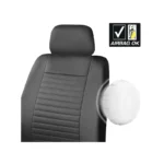 Swissdrive Black Bari 9Pc Seat Cover - Image 3