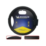 Black W/Black Stitch Michelin Steering Cover