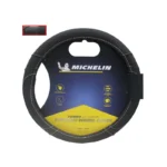 Black (Leather Type) Michelin Steering Cover