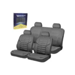 Grey Embossed Michelin 9Pcs Seat Cover