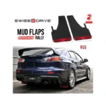 Swissdrive Rally Mudguard Carbon Red 2Pcs - Image 3