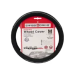 Steering Wheel Cover Swissdrive Plain Black