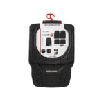 Black 4Pc Deep Dish Swissdrive Rubber Mat