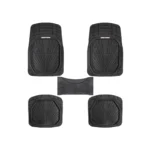 Black 5Pc Deep Dish Swissdrive Rubber Mat