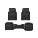 Black 5Pc Deep Dish Swissdrive Rubber Mat