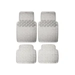 Transparent Grey 4Pc Shield Swissdrive Rubber Mat