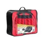 Swissdrive Black&Red Supreme 14Pc Seat Cover (4 Shoulder Pads, 1 Swc)