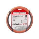 Swissdrive Steering Wheel Cover Ultra Carbon Orange