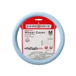 Swissdrive Ultra Soft Baby Blue Steering Wheel Cover