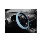 Swissdrive Ultra Soft Baby Blue Steering Wheel Cover - Image 2