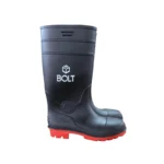 Bolt Pvc Steel Toe Boots Size 8