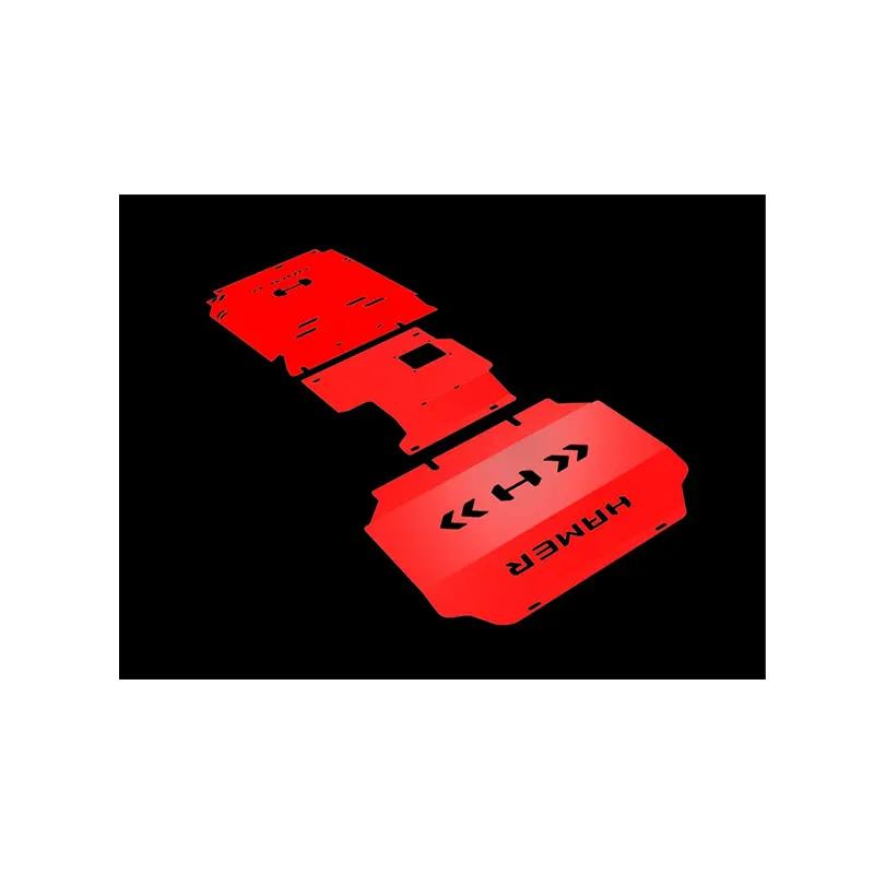 H001-RC20 Hamer 3Pcs Full Under Protection Plates Toyota Hilux Revo Rocco 20-23 - Image 1