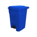 Bolt 50L Blue Plastic  Trash Can With Lids