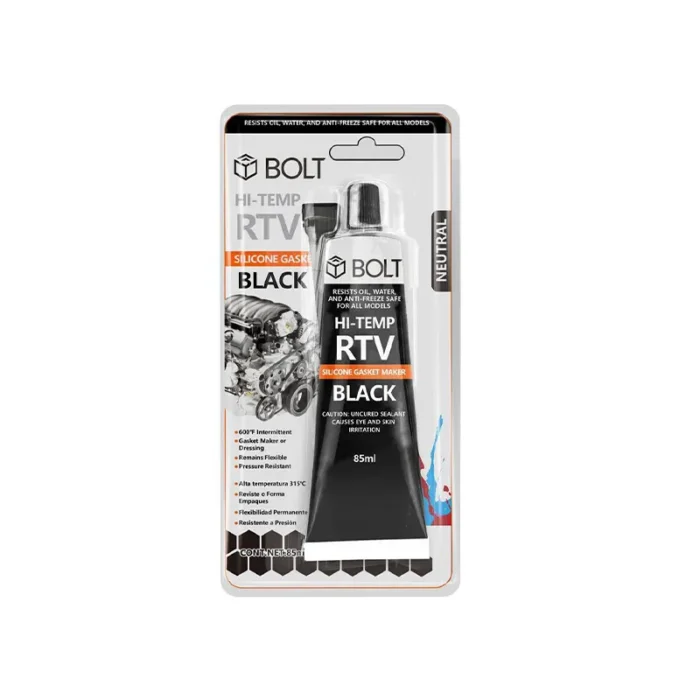 Bolt Rtv Black Silicone Tube 90G – SSMS Marketing Ltd