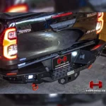 Hamer Nova Series Rear Bumper Toyota Hilux Revo/Rocco 20+ (Compatible With Sensors) - Image 6