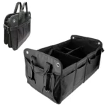 Swissdrive Boot Tidy Bag Organizer Trunk Black 22" x 14.7 - Image 2