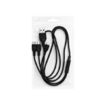 Bling Charging Cables Black