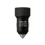 Bling Usb & C-Port Charger Black