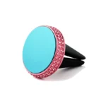 Bling Vent Clip Phone Holder Pink