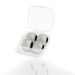 Bling Valve Caps Silver