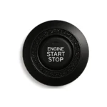 Bling Engine Start Ring Decal Black