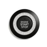 Bling Engine Start Ring Decal Silver